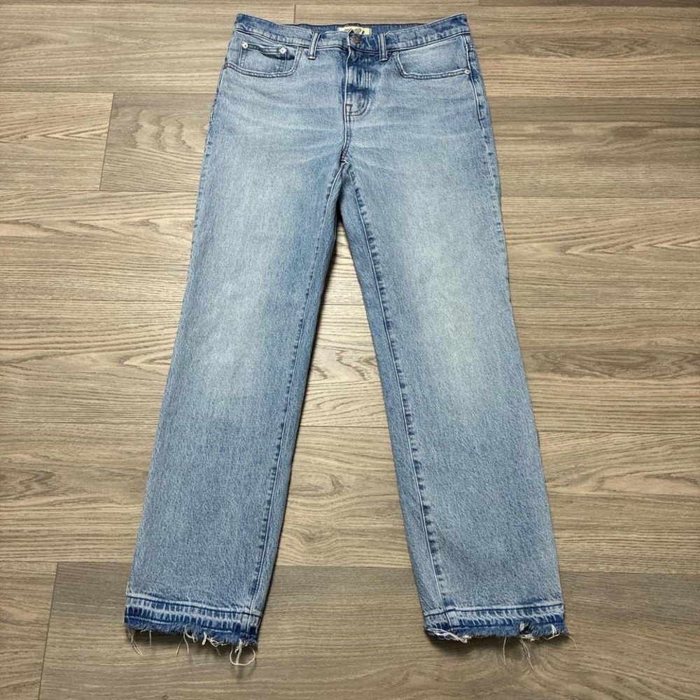 Madewell Light Blue Straight Leg Jeans